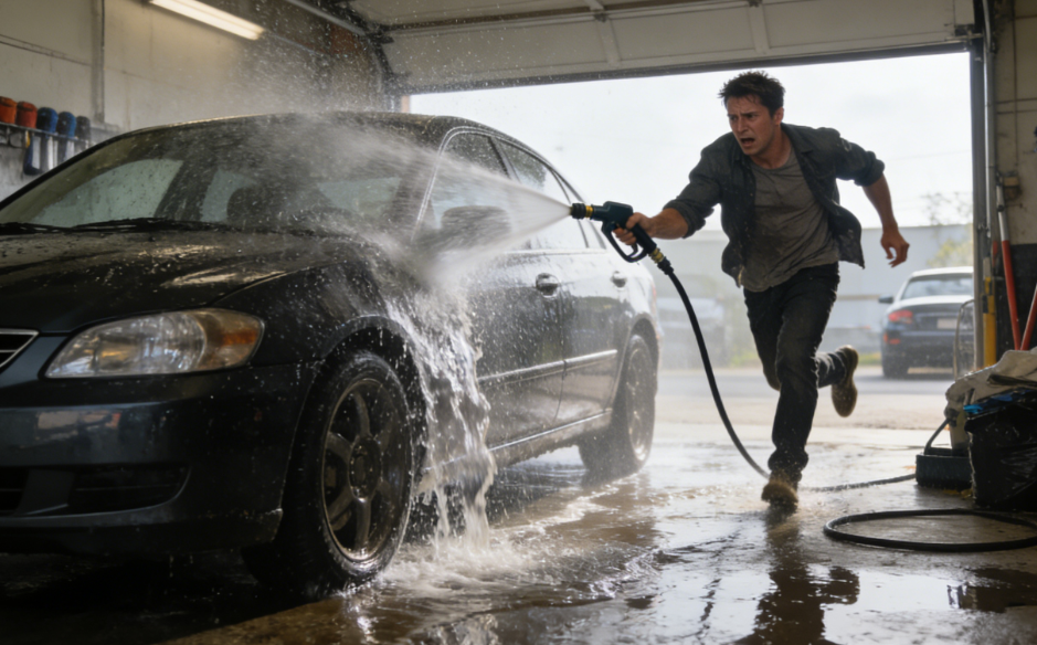 告别手忙脚乱!高压清洗的“自动挡”时代来了!